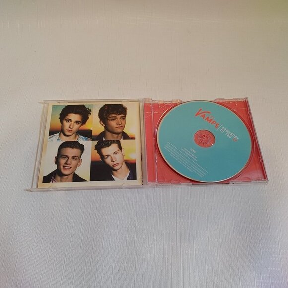 2014 The Vamps Somebody To You EP Feat Demi Lovato + POSTER - Picture 2 of 3